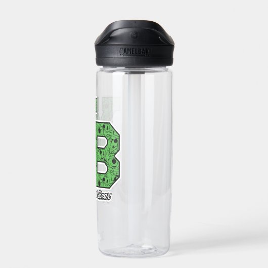 Yogi Beer met patroon Varsity Letters Waterfles (Achterkant)