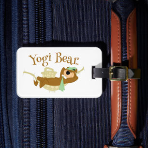Yogi Beer Picknick Hangmat Nap Tijd Bagagelabel