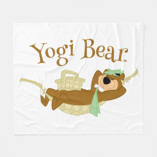 Yogi Beer Picknick Hangmat Nap Tijd Fleece Deken