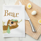 Yogi Beer Picknick Hangmat Nap Tijd Theedoek (Quarter Fold)