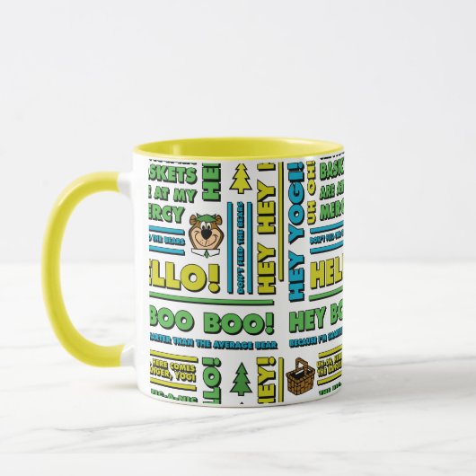 Yogi Beer Picnic Quotes & leuke zinnen Patroon Mok (Links)