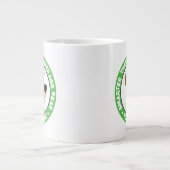 Yogi Beer Smiling Portrait Extra Grote Beker (Voorkant)