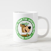 Yogi Beer Smiling Portrait Extra Grote Beker (Rechts)