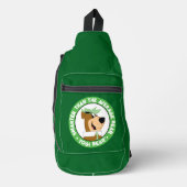 Yogi Beer Smiling Portrait Sling Bag (Voorkant)
