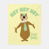 Yogi Beer Welkom Fleece Deken (Voorkant)