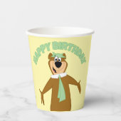 Yogi Beer Welkom Papieren Bekers (Voorkant)