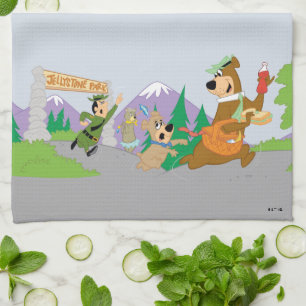 Yogi Beer's grote picknickmand ontsnapping Theedoek