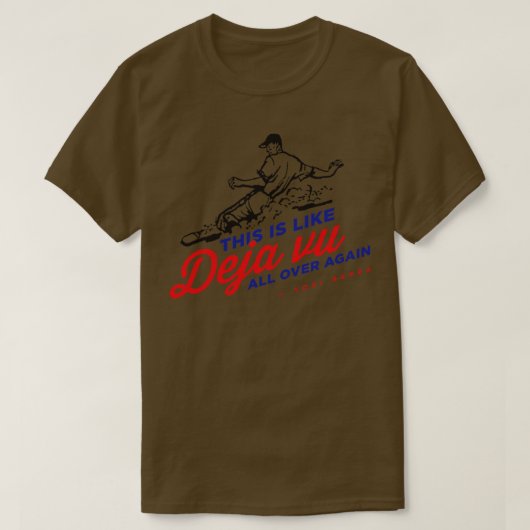 Yogi Berra 2 T-shirt (Design voorkant)