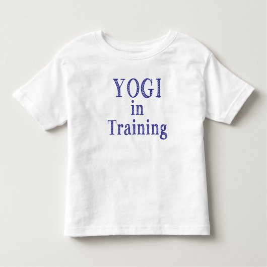 Yogi in Training Toddler T-shirt (Voorkant)