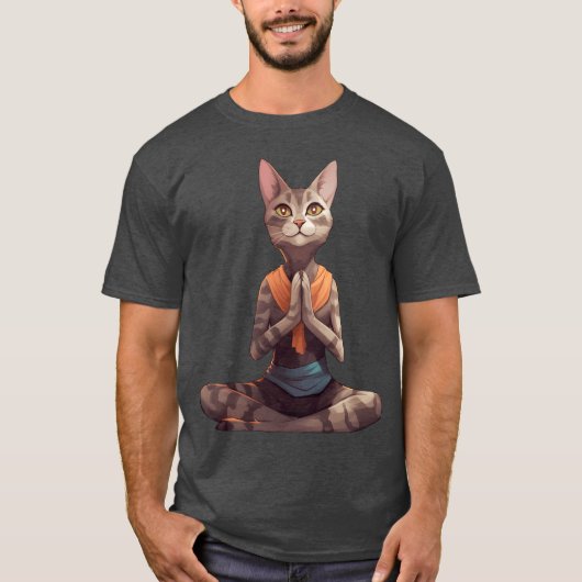 Yogi kat retro t-shirt (Voorkant)