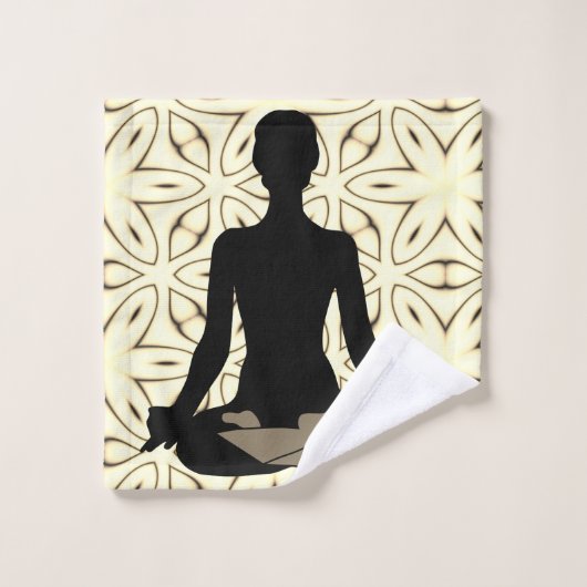 Yogi Lotus Pose (Gant de toilette)
