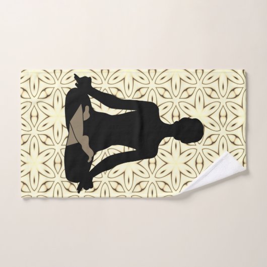 Yogi Lotus Pose (Serviette à main)