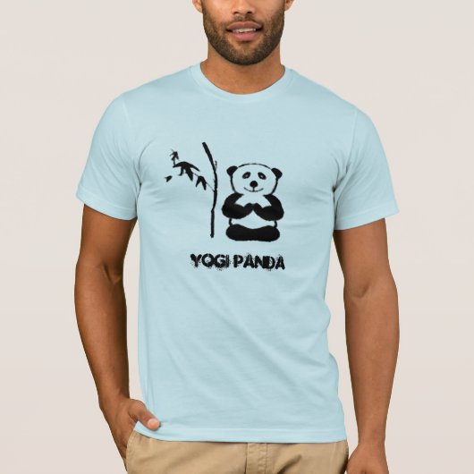 Yogi Panda - T-shirts yoga (Devant)
