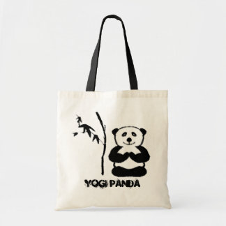 Yogi Panda - Yoga-Canvas tassen