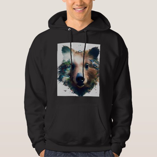 Yogi-shirt Hoodie (Voorkant)