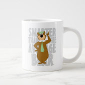 Yogi "Slimmer dan het gemiddelde Beer" Extra Grote Beker (Rechts)