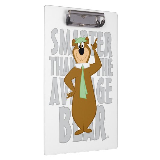 Yogi "Slimmer dan het gemiddelde Beer" Klembord (Rechts)