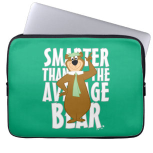 Yogi "Slimmer dan het gemiddelde Beer" Laptop Sleeve
