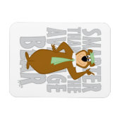 Yogi "Slimmer dan het gemiddelde Beer" Magneet (Horizontaal)