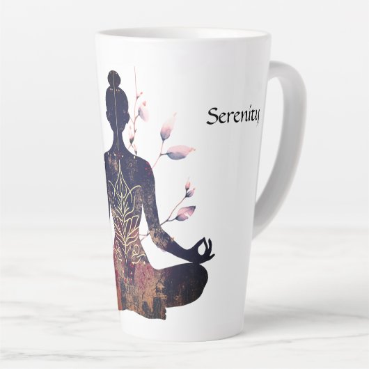 Yogi World Latte Mug (Angle droit)