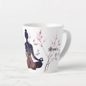 Yogi World Latte Mug (Angle droit)