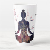 Yogi World Latte Mug Latte Mok (Voorkant)