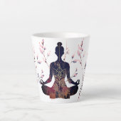 Yogi World Latte Mug Mok (Voorkant)