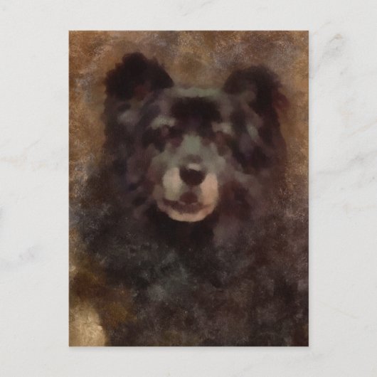 Yogis Last Portrait Briefkaart (Voorkant)