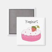 Yogurt Magneet (Voorkant / Achterkant)