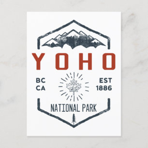 Yoho National Park Canada  Briefkaart