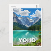 Yoho National Park Canada Briefkaart (Voorkant / Achterkant)