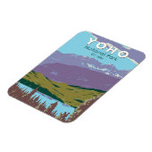 Yoho National Park Canada Travel Art Magneet (Linkerzijde)