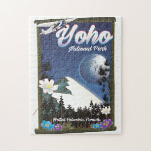 Yoho National Park Canada Vintage-poster Legpuzzel