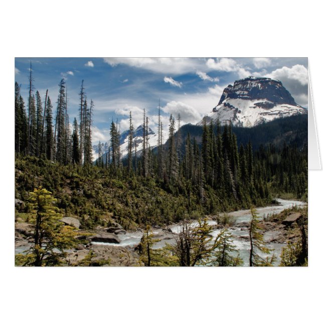 Yoho National Park Card (Voorkant Horizontaal)