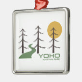Yoho National Park Trail Metalen Ornament (Links)
