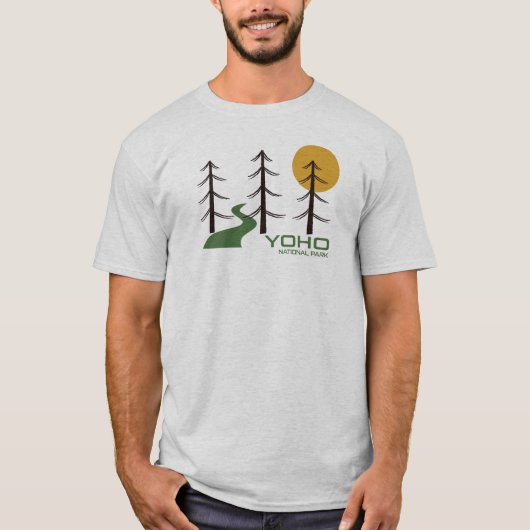 Yoho National Park Trail T-shirt (Voorkant)