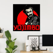 Yojimbo Poster (Thuiskantoor)