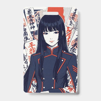 Yokai and protective talismans depicted in a Japan Badge