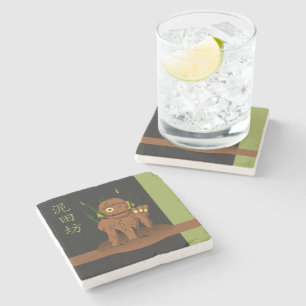 Yokai Dorotabo (Modderzombie) Stenen Onderzetter