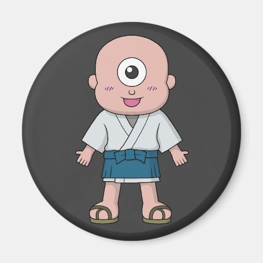 Yokai Hitotassukozou (eenodig Kind) Magneet (Voorkant)