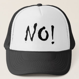 Yoko zegt nee! "NEE!" Pet van truckers