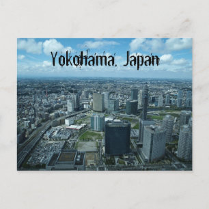 Yokohama, de Briefkaarten van Japan