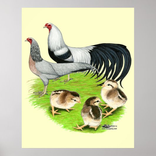 Yokohama Silver Familie Poster (Voorkant)