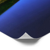 Yokohama Skyline in Dusk Poster (Hoek)