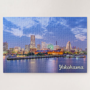 Yokohama Skyline, Japan Legpuzzel