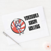 Yokosuka Sushi Roller Sticker 2 (Envelop)