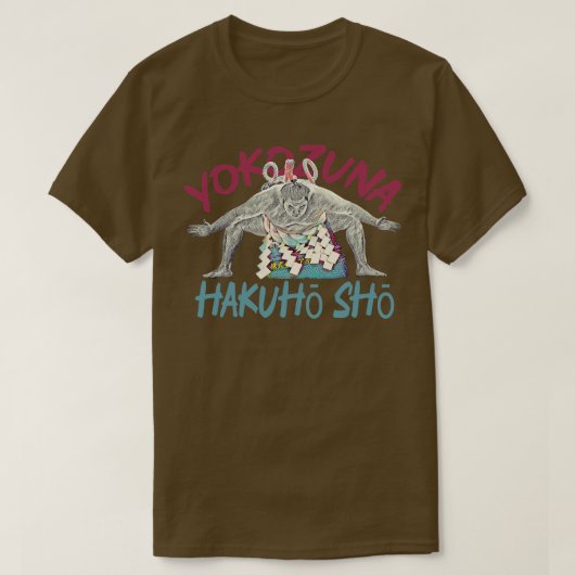 Yokozuna Hakuho Sho T-shirt (Design voorkant)
