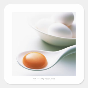 Yolk Vierkante Sticker