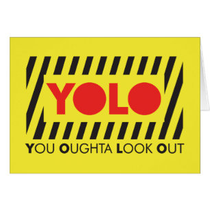 YOLO avec la précaution rouge