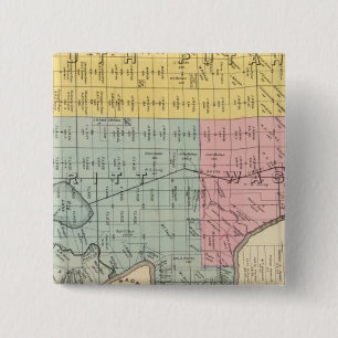 Yolo County 1 Vierkante Button 5,1 Cm